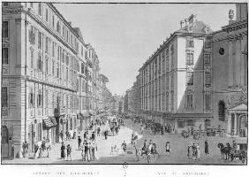 Vienna, Kohlmarkt /Aquatint/Schuetz/1786