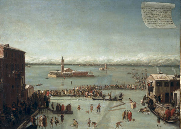 Venice, Frozen Lagune / Paint./ 1788 de 