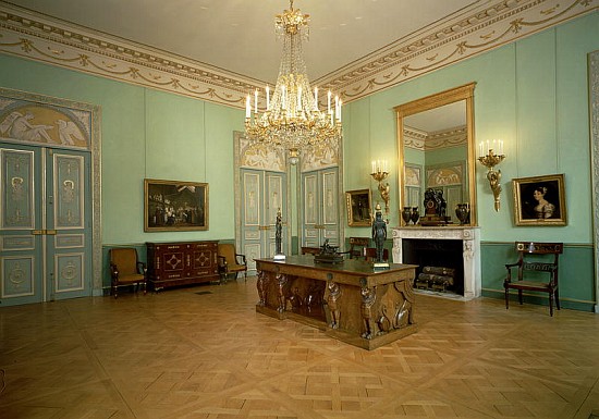 View of the Salon, 18th-19th century de 