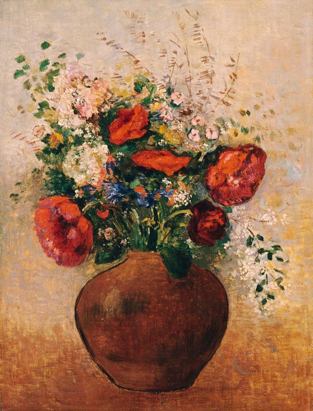 Vase Of Flowers de Odilon Redon