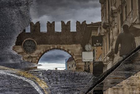 Rain in Verona