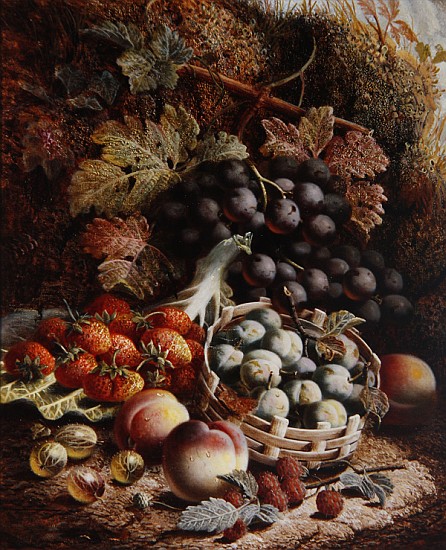 Still Life of Fruit II de Oliver Clare