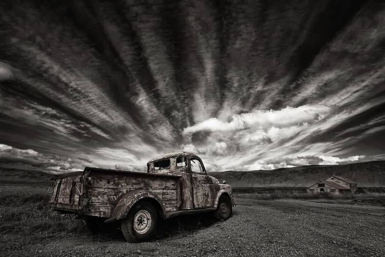 Old Truck (mono) de Orsteinn H.  Ingibergsson