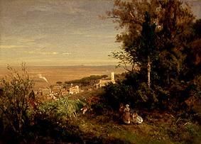 Look into the Roman Campagna. de Oswald Achenbach