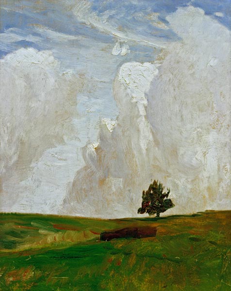 Wolkenberge de Otto Modersohn