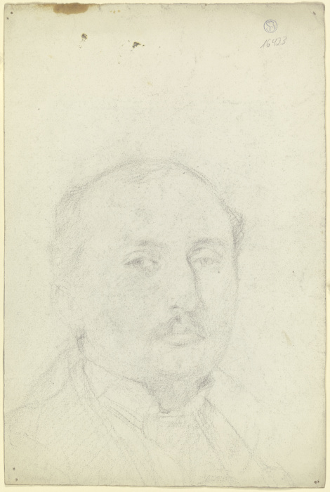 Portrait of a man de Otto Scholderer