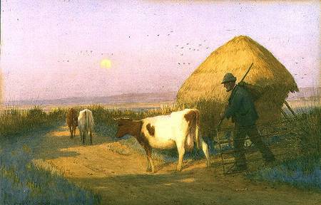 A Drover homeward Bound de Owen Baxter Morgan