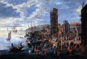 A Harbour Scene