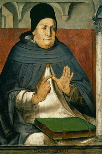Portrait of St. Thomas Aquinas (1225-74) de P. P.