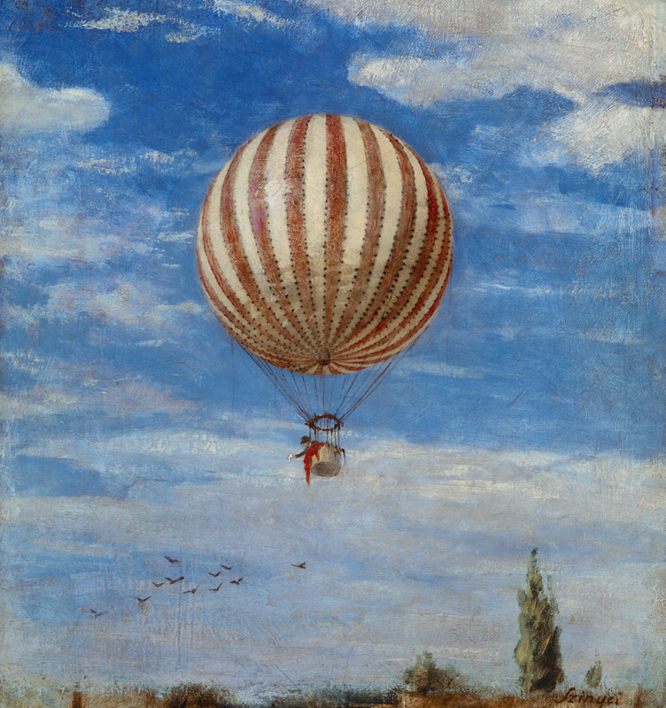 Hot Air Balloon de Pál Szinyei-Merse