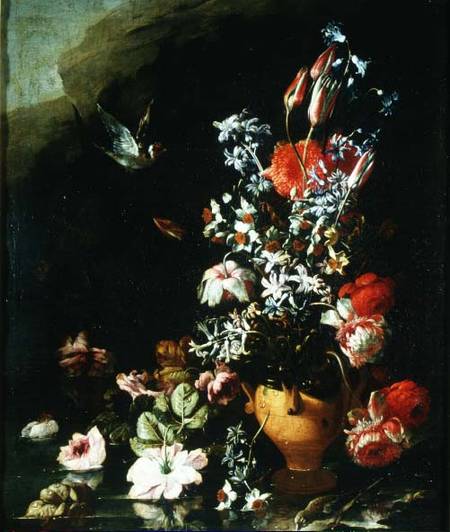 Still Life of Flowers de Paolo Porpora