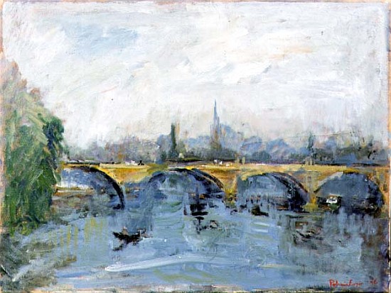 The Serpentine Bridge, London, 1996 (oil on canvas)  de Patricia  Espir