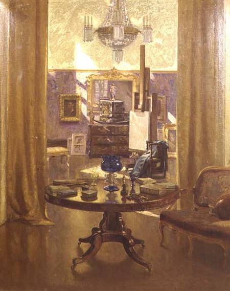 The Artist's Studio de Patrick William Adam