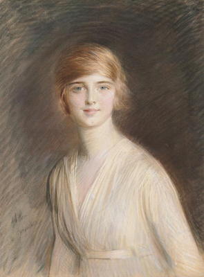 Portrait of Jacqueline (pastel on paper) de Paul Cesar Helleu