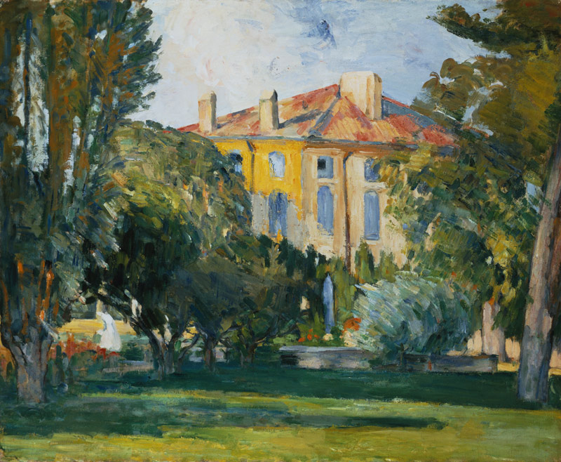 La casa de Jas de Bouffan de Paul Cézanne