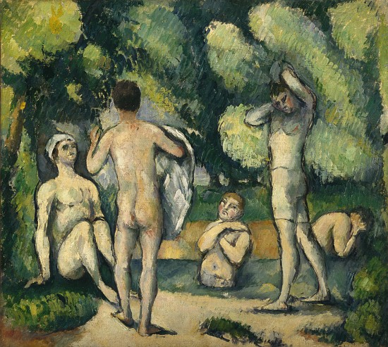 Bathers de Paul Cézanne