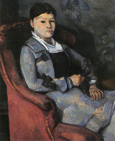 Madame Cezanne de Paul Cézanne