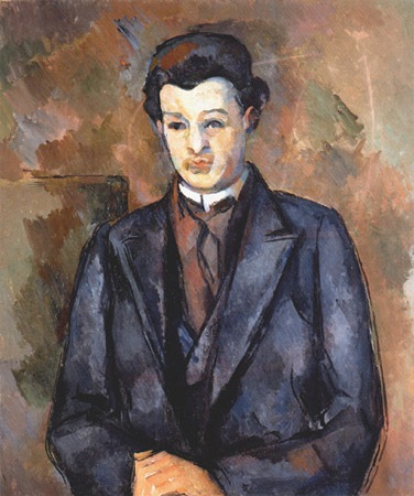 Portrait of the painter Alfred Hauge de Paul Cézanne
