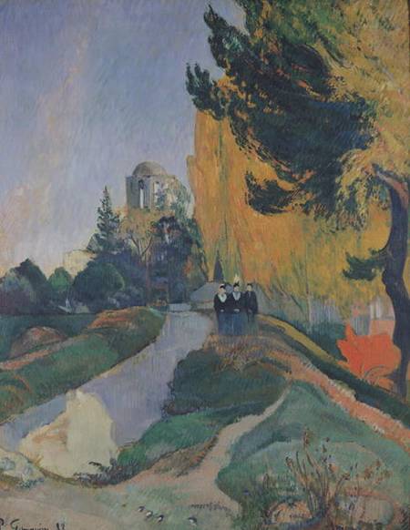 The Alyscamps, Arles de Paul Gauguin