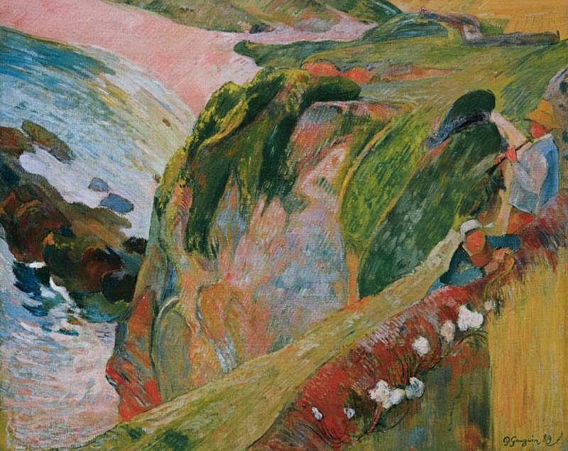 The Flageolet Player on the Cliff de Paul Gauguin