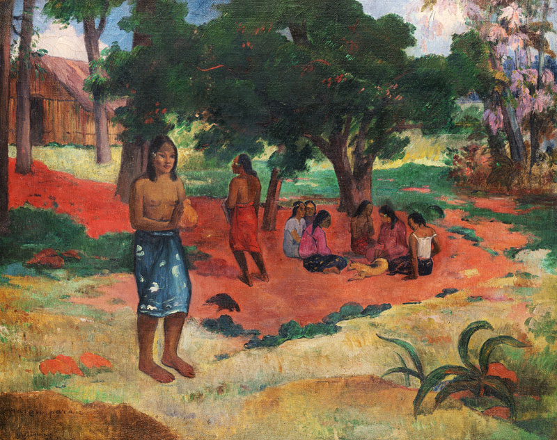 Parau parau de Paul Gauguin