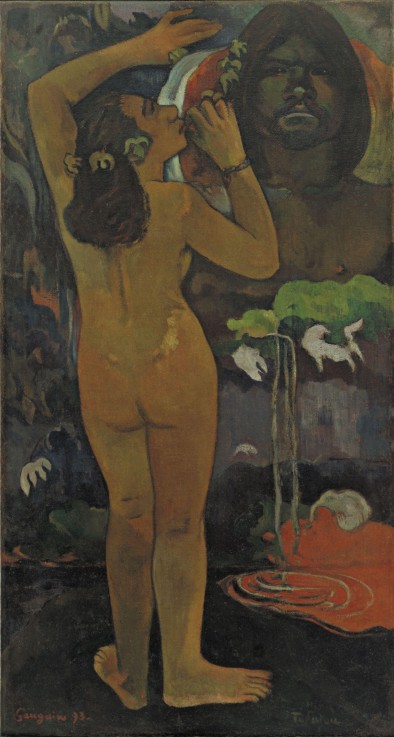 The Moon and the Earth (Hina tefatou) de Paul Gauguin