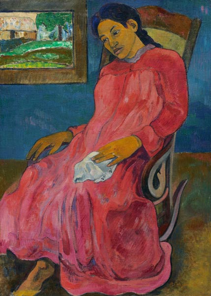 Faaturuma (Melancholic) de Paul Gauguin