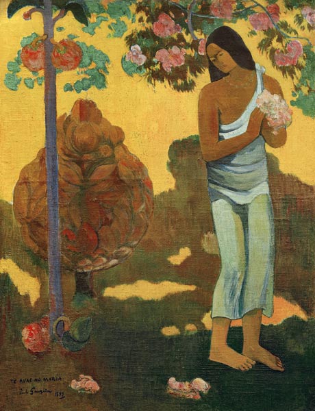 Te Avae no Maria de Paul Gauguin