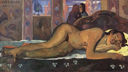 O Taiti (Nevermore) de Paul Gauguin