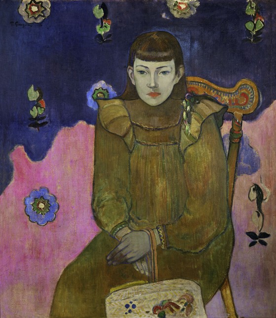 Portrait of Vaiite (Jeanne) Goupil de Paul Gauguin