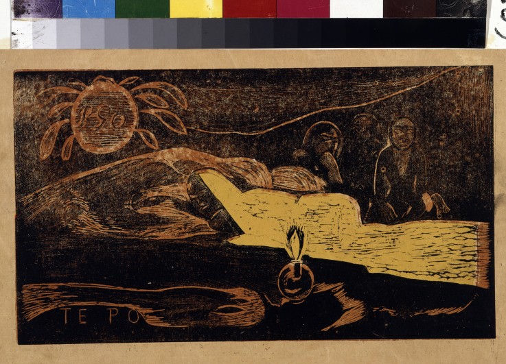Te po. La grande nuit (From the Series "Noa Noa") de Paul Gauguin