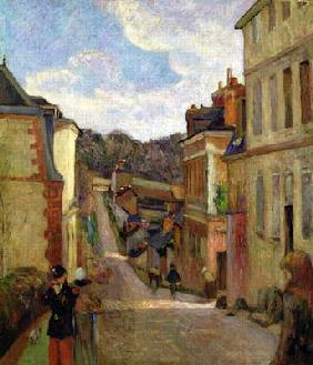 A Suburban Street, 1884