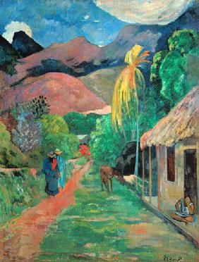 Calle en Tahití 1891