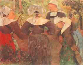 Four Breton farmers