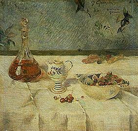 The white tablecloth. de Paul Gauguin