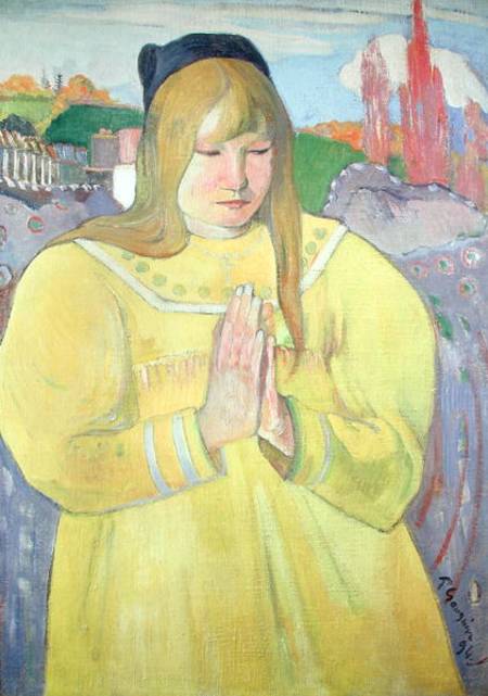 Young Christian Girl de Paul Gauguin