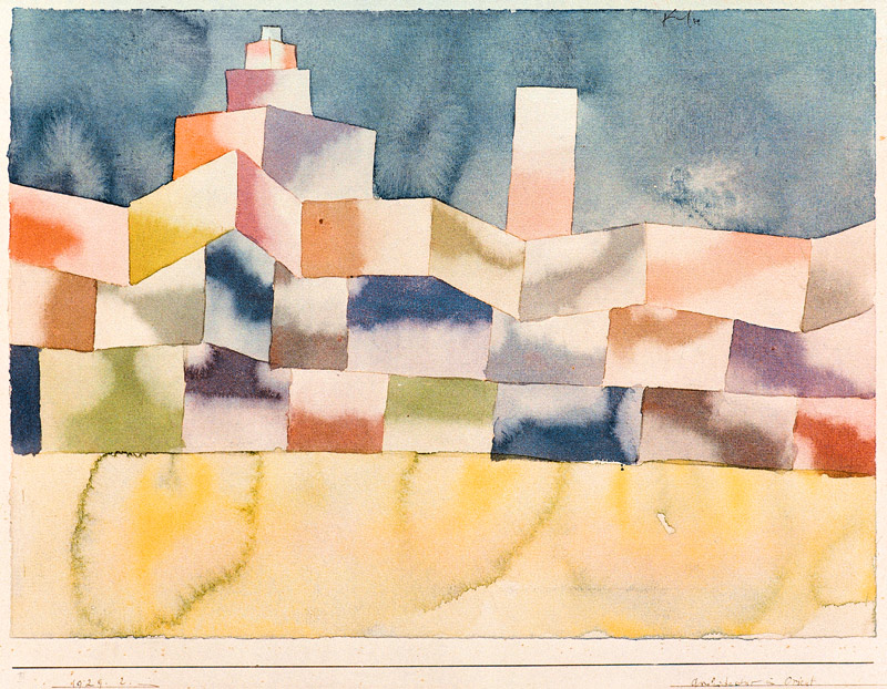 Architektur im Orient, 1929.2. de Paul Klee