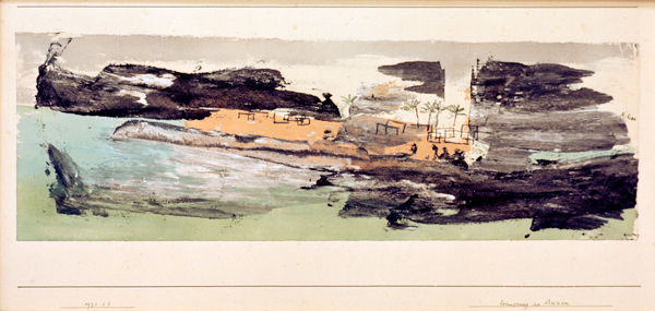 Erinnerung an Assuan, 1930.185. de Paul Klee
