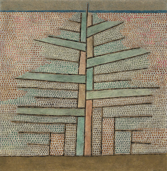 Pine tree de Paul Klee