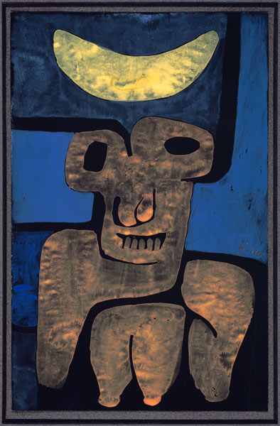 Luna of the barbarians de Paul Klee