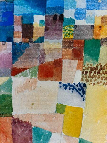 Motif from Hammamet. de Paul Klee