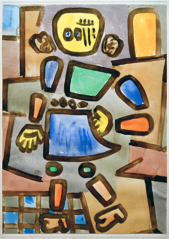 Ohne Titel (Gliederpuppe), um 1939. de Paul Klee