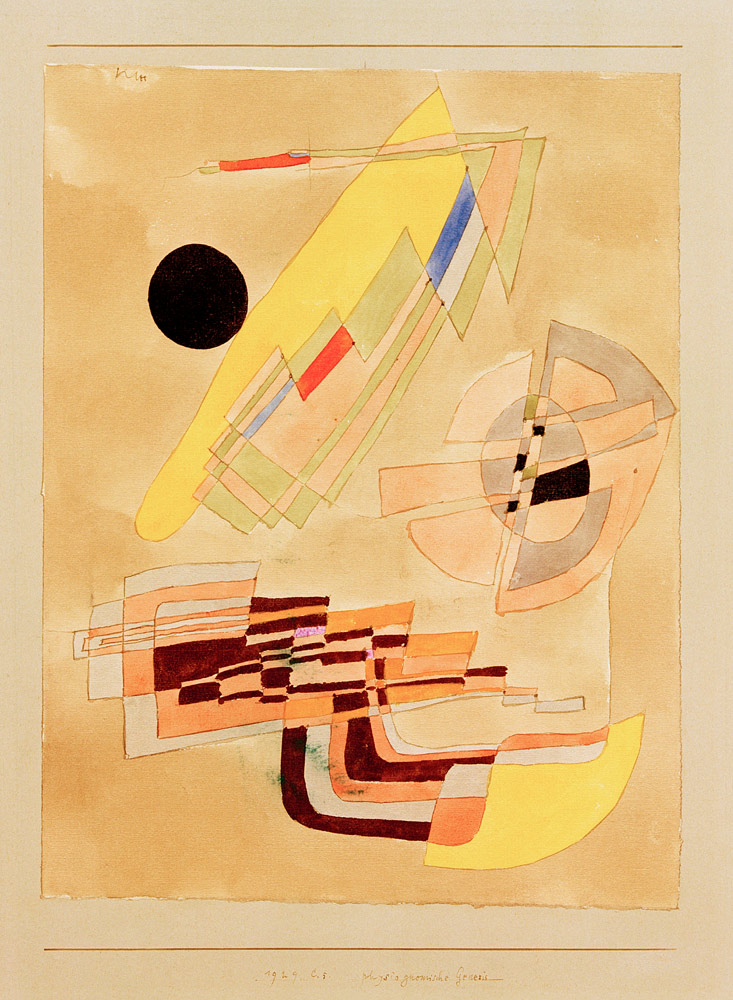 Physiognomische Genesis, 1929, de Paul Klee