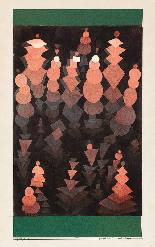 Reifendes Wachstum de Paul Klee