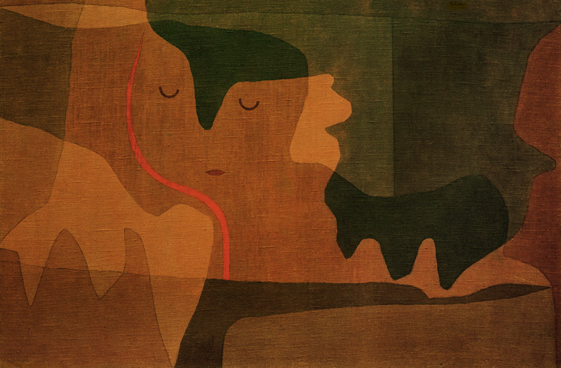 Siesta der Sphinx, 1932, 329 (A 1). de Paul Klee