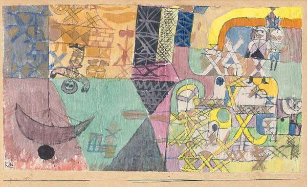 Asiatische Gaukler de Paul Klee