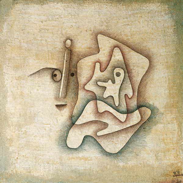 Der Hörende de Paul Klee