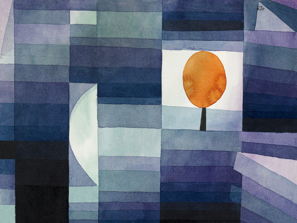 The Harbinger of Autumn 1922 de Paul Klee