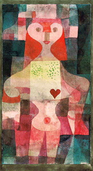 Queen of hearts de Paul Klee