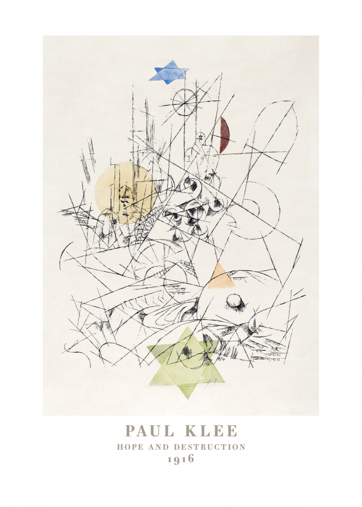 Hope and Destruction 1916 de Paul Klee